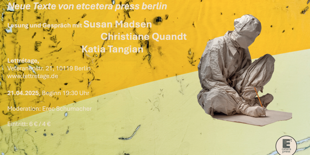 Tickets New Releases etcetera press berlin,  in Berlin